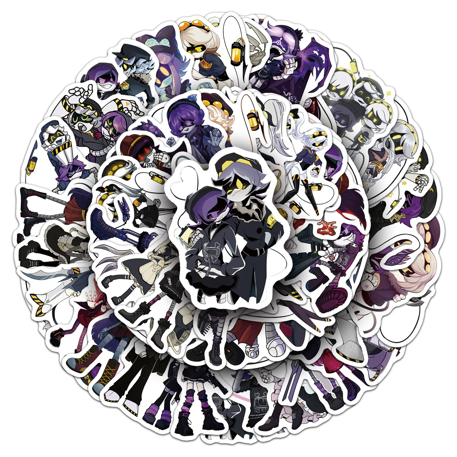 50PCS Cartoon Animation Cute Murder Drones Funny Graffiti Stickers Creative DIY Decorative Refrigerator Phone Case Stickers Toy
50PCS Cartoon Animation Cute Murder Drones Funny Graffiti Stickers Creative DIY Decorative Refrigerator Phone Case Stickers Toy