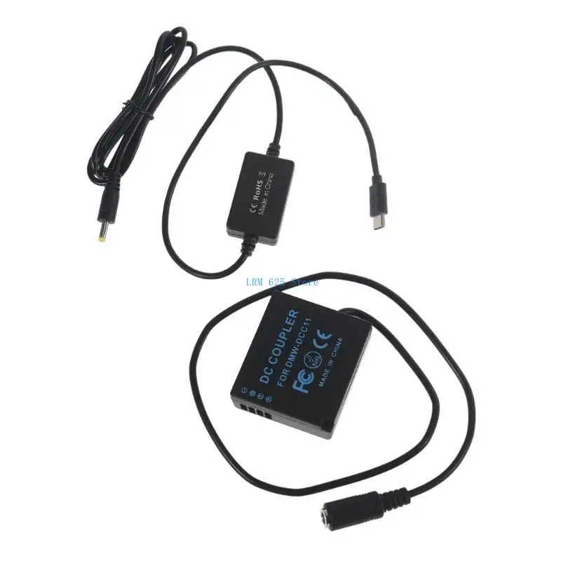 41QA AC8 DMW-BLG10 BLE9 DCC11 for DC Coupler PD Adapter USB Type-C Cable for Panasonic for Lumix DMC-GX80 GX85 GF3 GF5 GF6
41QA AC8 DMW-BLG10 BLE9 DCC11 for DC Coupler PD Adapter USB Type-C Cable for Panasonic for Lumix DMC-GX80 GX85 GF3 GF5 GF6