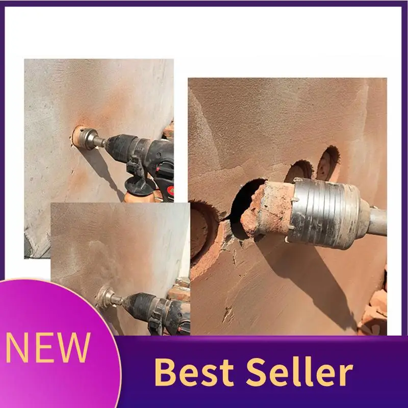 1Set SDS PLUS Concrete Hole Saw Electric Hollow Core Drill Bit 100Mm 110Mm Cement Stone Wall Air Conditioner Alloy Blade
1Set SDS PLUS Concrete Hole Saw Electric Hollow Core Drill Bit 100Mm 110Mm Cement Stone Wall Air Conditioner Alloy Blade