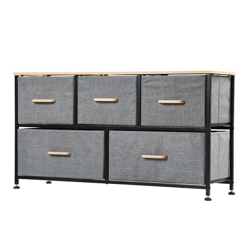 Wooden Desk Decorative File Clothing Steel Frame Drawer Fabric Storage Cabinet
Wooden Desk Decorative File Clothing Steel Frame Drawer Fabric Storage Cabinet