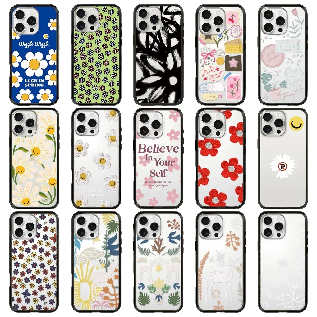Flower Daisy New Type Acrylic Border Letters iPhone 16 Pro 15 Pro Max Protective Case, Fits iPhone 16 Pro Max
Flower Daisy New Type Acrylic Border Letters iPhone 16 Pro 15 Pro Max Protective Case, Fits iPhone 16 Pro Max