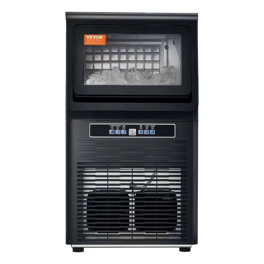 Commercial Ice Maker 70lbs 24H Ice Maker Machine 36 Ice Cubes in 1215 Minutes Freestanding Cabinet Ice Maker with 11lbs Storag
Commercial Ice Maker 70lbs 24H Ice Maker Machine 36 Ice Cubes in 1215 Minutes Freestanding Cabinet Ice Maker with 11lbs Storag