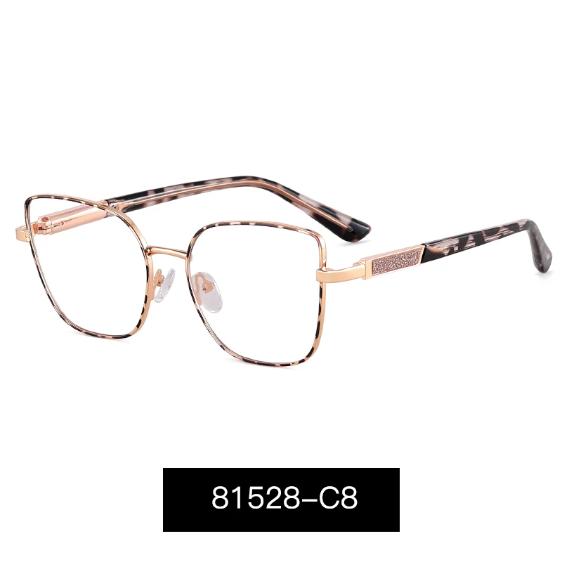 81528 New women's anti blue light reading glasses, cat eye style, myopia and hyperopia, prescription glasses
81528 New women's anti blue light reading glasses, cat eye style, myopia and hyperopia, prescription glasses