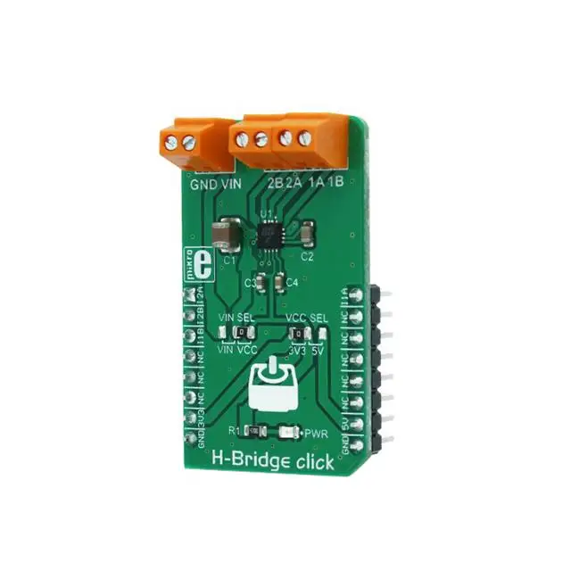 New MIKROE-3031 H-BRIDGE CLICK
New MIKROE-3031 H-BRIDGE CLICK