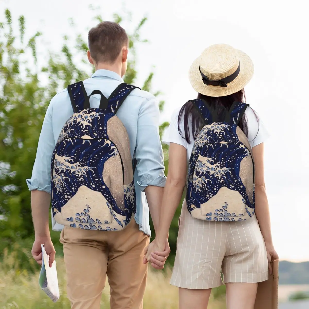 The Great Wave Off Kanagawa By Katsushika Hokusai Backpack School Bag Hiking Travel Daypack for Men Women Bookbag Shoulder Bags
The Great Wave Off Kanagawa By Katsushika Hokusai Backpack School Bag Hiking Travel Daypack for Men Women Bookbag Shoulder Bags
