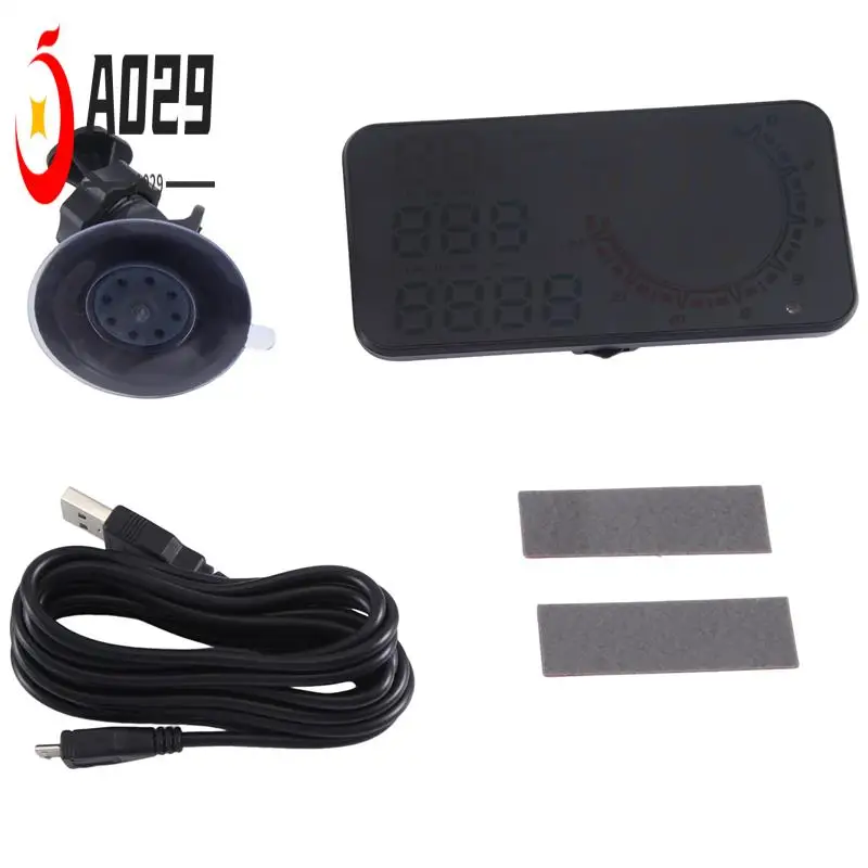 A029-G11 HUD Head-Up Display GPS Car Display Speeding Alarm Driving Speed Universal Black Easy To Use
A029-G11 HUD Head-Up Display GPS Car Display Speeding Alarm Driving Speed Universal Black Easy To Use