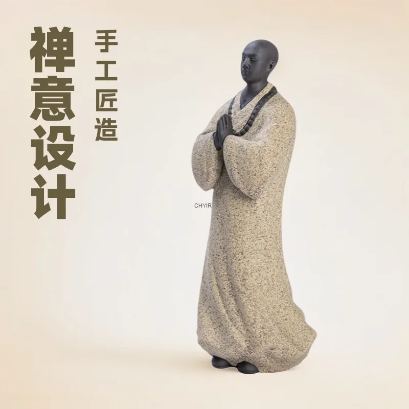 Дзен ремесла фиолетовая глина тонкий чайный питомец фигурка маленького монаха креативный чайный космический ландшафтный дизайн украшение орнамент
Дзен ремесла фиолетовая глина тонкий чайный питомец фигурка маленького монаха креативный чайный космический ландшафтный дизайн украшение орнамент