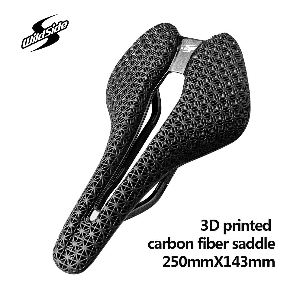 Wildside 3D Printed Bicycle Saddle Ultralight Carbon Fiber Hollow Comfortable Breathable MTB Gravel Road Bike Cycling Seat Parts
Wildside 3D Printed Bicycle Saddle Ultralight Carbon Fiber Hollow Comfortable Breathable MTB Gravel Road Bike Cycling Seat Parts