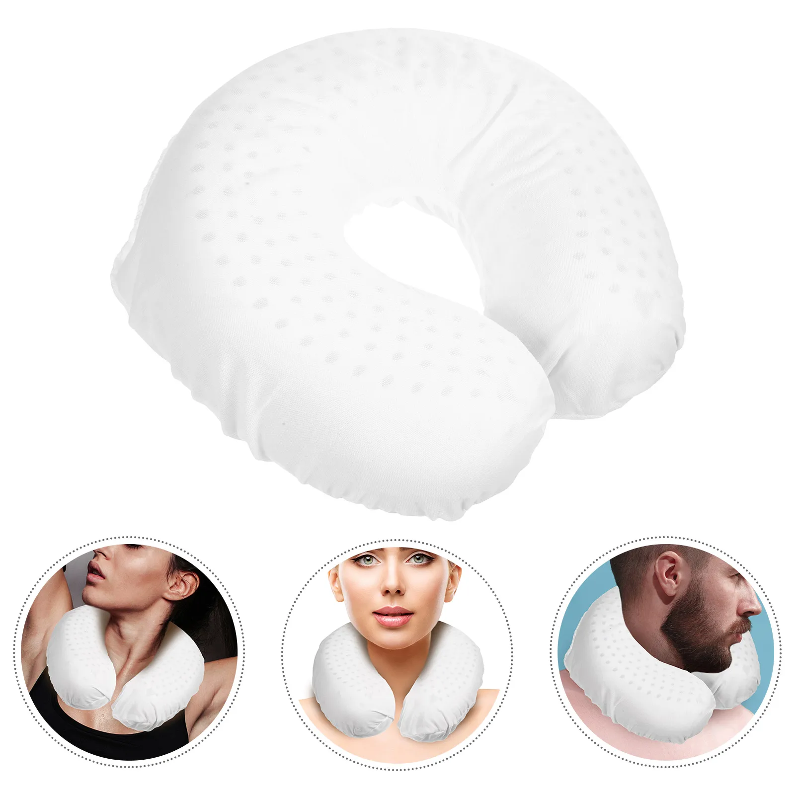 1pc U Shaped Latex Pillow Extra Large Lightweight Travel Neck Cushion White Curve Cervical Support Car Sleep Airplane Use
1pc U Shaped Latex Pillow Extra Large Lightweight Travel Neck Cushion White Curve Cervical Support Car Sleep Airplane Use