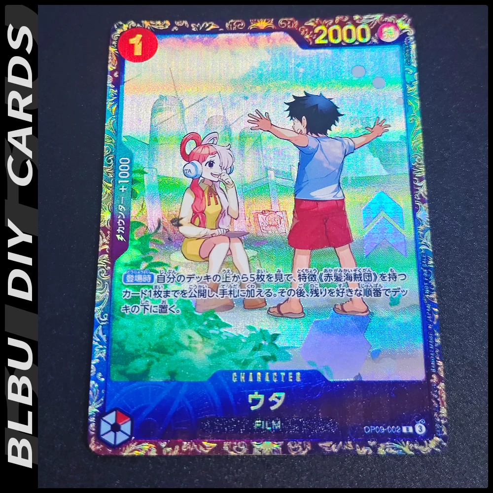 BLBU ACG OPCG Card One Piece Collectible Card Uta Sexy Anime Card Luffy ACG Signature Card OP Undergarments DIY Card Boys gifts
BLBU ACG OPCG Card One Piece Collectible Card Uta Sexy Anime Card Luffy ACG Signature Card OP Undergarments DIY Card Boys gifts