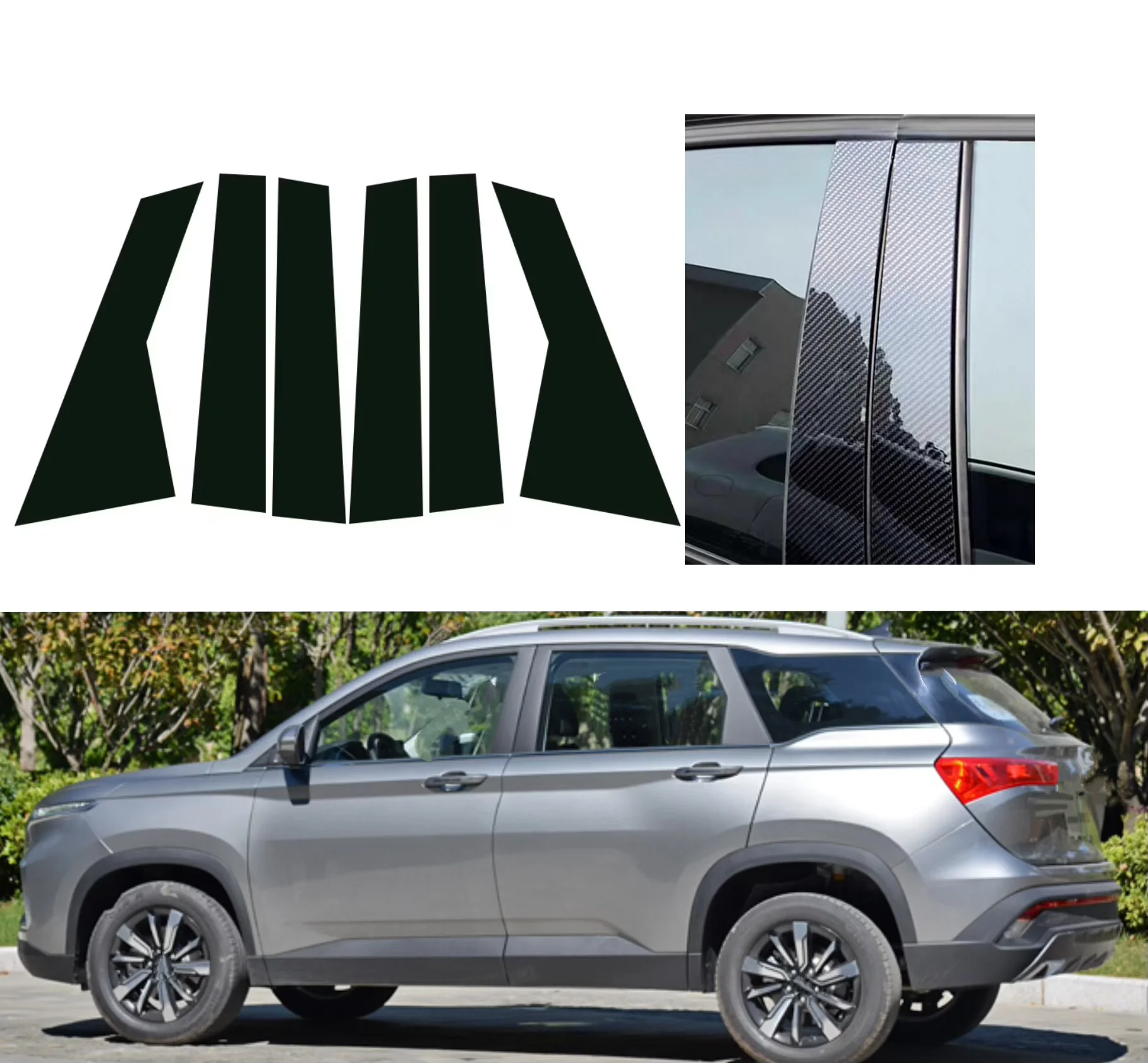 6PCS Gloss Black Pillar Posts Fit For Chevrolet Captiva Baojun 530 MG 2019-2023 Window Decor Door Side Mouliding Trim Cover
6PCS Gloss Black Pillar Posts Fit For Chevrolet Captiva Baojun 530 MG 2019-2023 Window Decor Door Side Mouliding Trim Cover