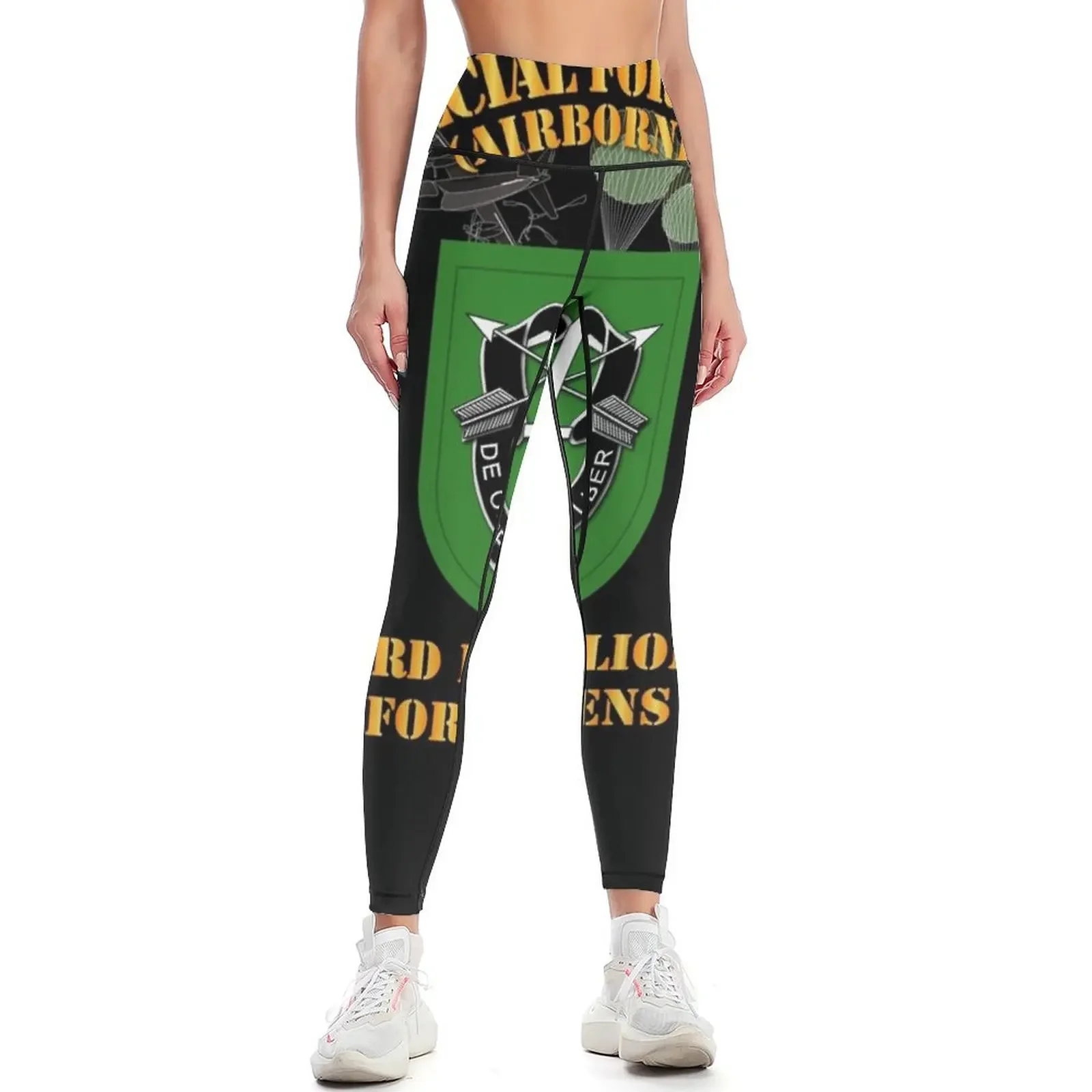 SOF - 3rd Bn 10th SFG - Ft Devens MA Leggings sports for gym clothing gym sportswear woman Womens Leggings
SOF - 3rd Bn 10th SFG - Ft Devens MA Leggings sports for gym clothing gym sportswear woman Womens Leggings