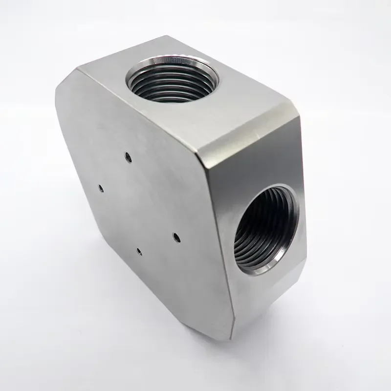 Waterjet Cutting Machine Parts 3/8" Cross 87K 049745-1
Waterjet Cutting Machine Parts 3/8" Cross 87K 049745-1