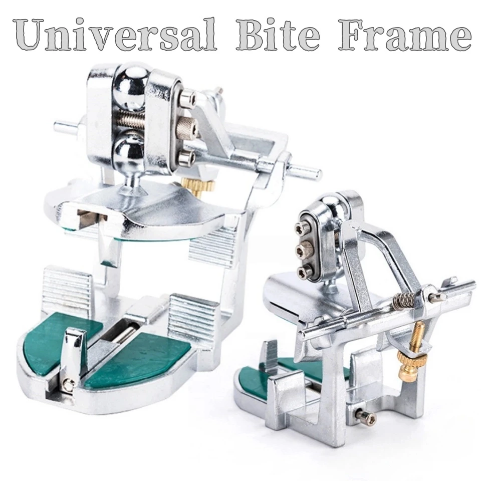 Dental Universal Bite Frame Adjustable Articulator Korean Jaw Frame for Mounting Pre-cast Dental Models Dental Lab Equipment
Dental Universal Bite Frame Adjustable Articulator Korean Jaw Frame for Mounting Pre-cast Dental Models Dental Lab Equipment