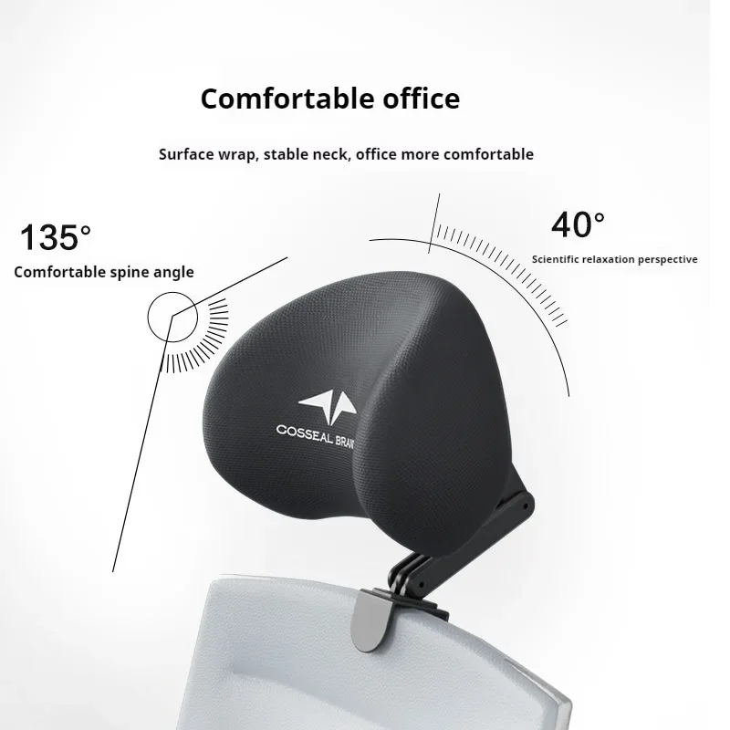 Chair Headrest Comfortable Office Protection Headrest Universal Elastic Sponge Head Pillow Ergonomic Adjustable Support Cushion
Chair Headrest Comfortable Office Protection Headrest Universal Elastic Sponge Head Pillow Ergonomic Adjustable Support Cushion