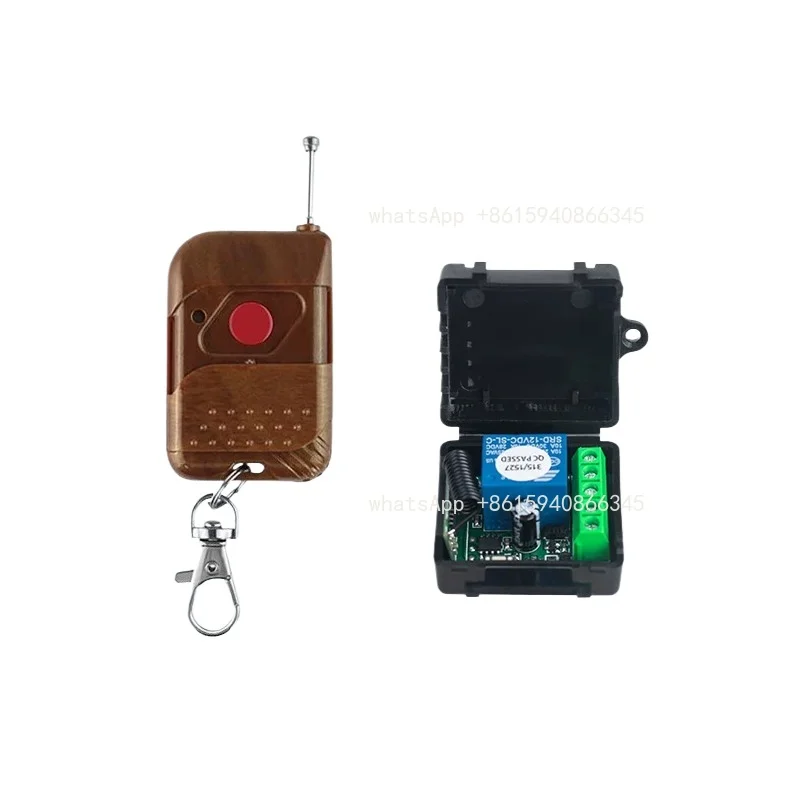 Wireless Exit Switch Remote Control, 12V Single Channel Receiver Module, Long Distance Door Release Access Control System
Wireless Exit Switch Remote Control, 12V Single Channel Receiver Module, Long Distance Door Release Access Control System