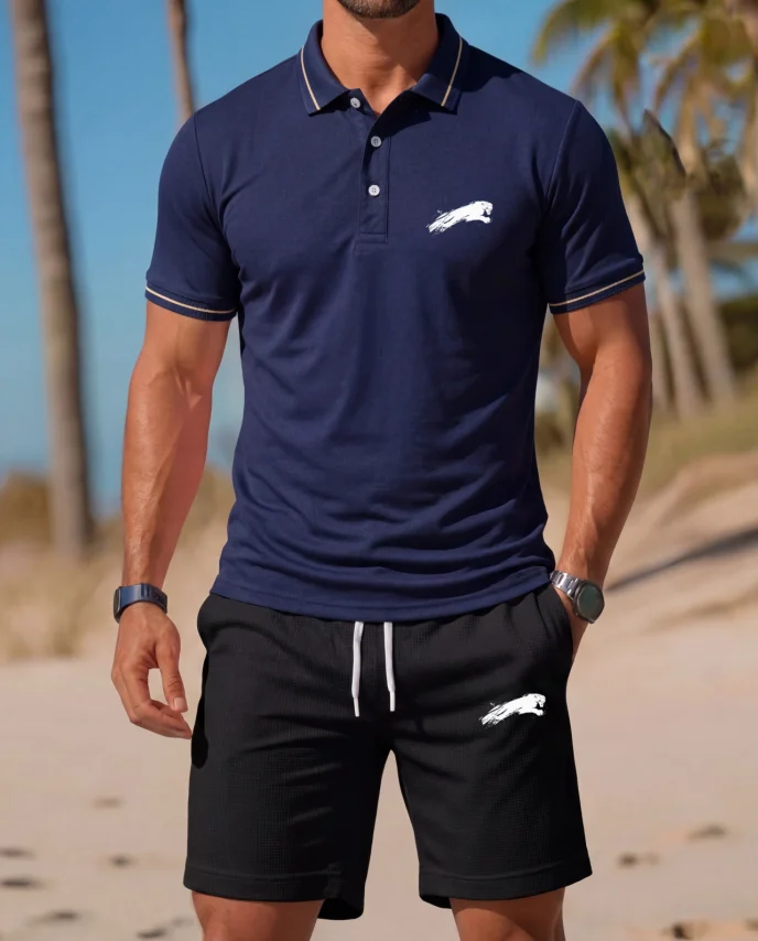 Men's Kangaroo Printed Polo Shirt & Shorts 2 Piece Set Casual Beach Summer Holiday Outfit
Men's Kangaroo Printed Polo Shirt & Shorts 2 Piece Set Casual Beach Summer Holiday Outfit