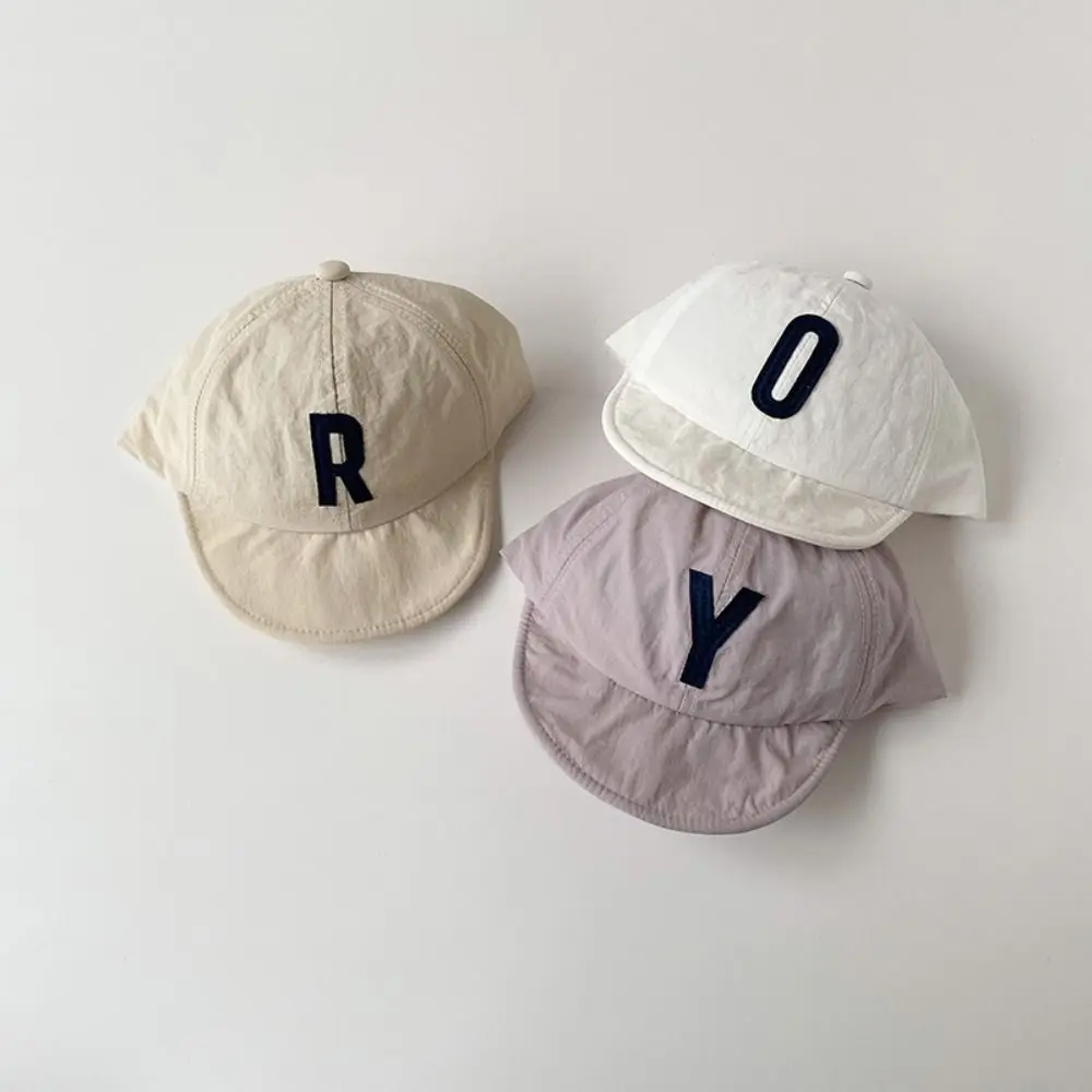 Ins Summer Letter Baseball Cap Thin Quick-drying Children Peaked Hat Breathable Outdoor Baby Sunscreen Cap 0-3y
Ins Summer Letter Baseball Cap Thin Quick-drying Children Peaked Hat Breathable Outdoor Baby Sunscreen Cap 0-3y