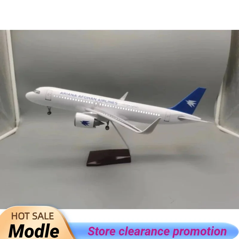 1/80 Scale 47cm Ariana Afghan Airlines Airplane A320 Neo With Light Diecast Resin Plane Model Toys Collection Display Gifts Fans
1/80 Scale 47cm Ariana Afghan Airlines Airplane A320 Neo With Light Diecast Resin Plane Model Toys Collection Display Gifts Fans