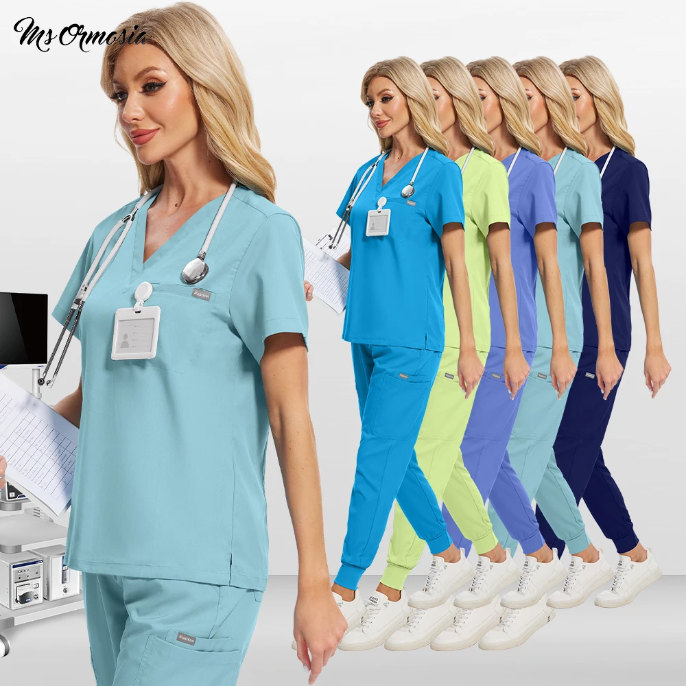 Anesthesiologist Work Wear Medical Doctor Nurse Surgical Uniforms Woman Men Work Set Beauty Salon TopPants Spa Clinical Scrubs
Anesthesiologist Work Wear Medical Doctor Nurse Surgical Uniforms Woman Men Work Set Beauty Salon TopPants Spa Clinical Scrubs