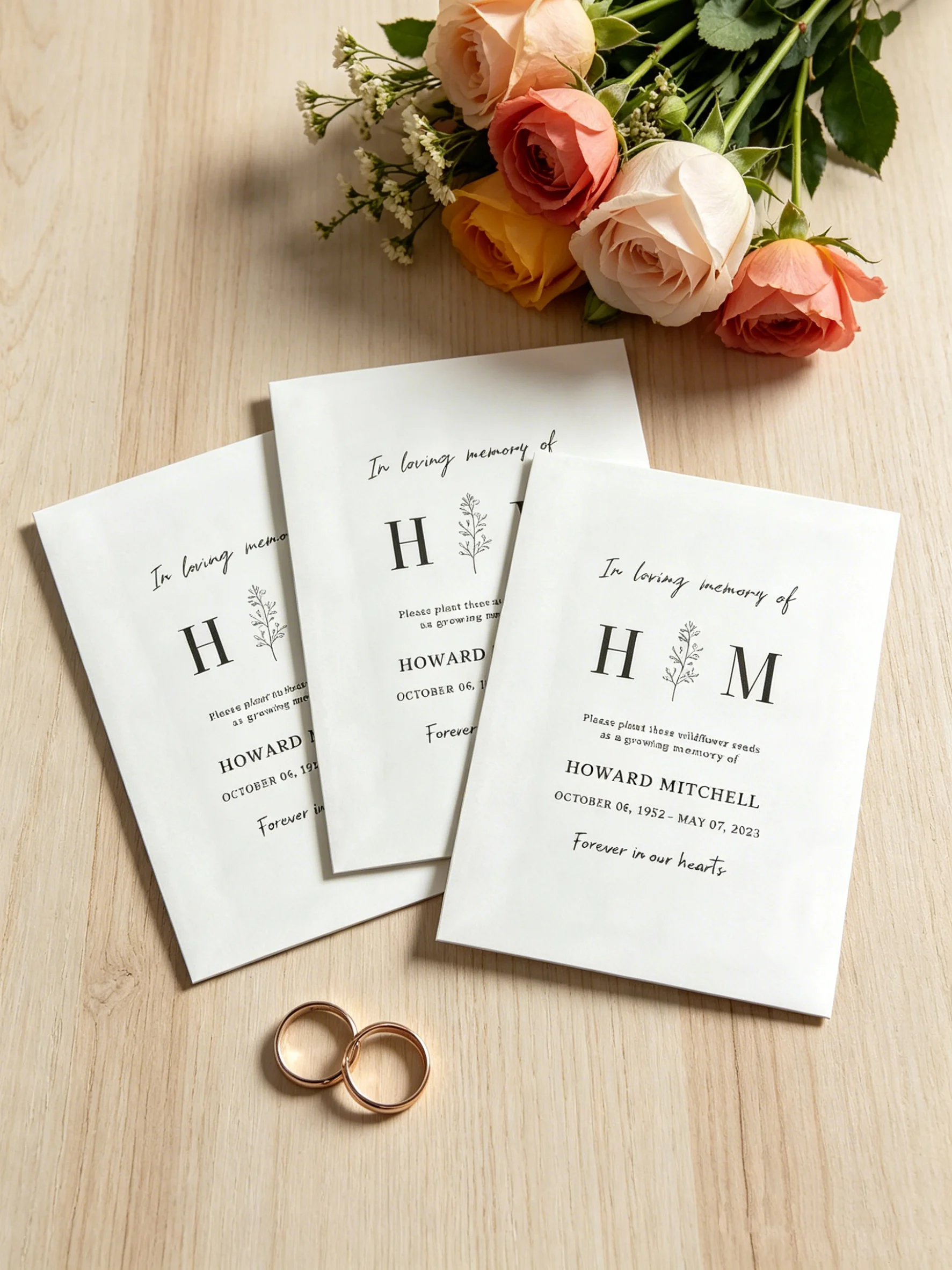 Funeral Remembrance Wildflower Packets Custom Personalised Memorial Thank You Envelopes Favors
Funeral Remembrance Wildflower Packets Custom Personalised Memorial Thank You Envelopes Favors