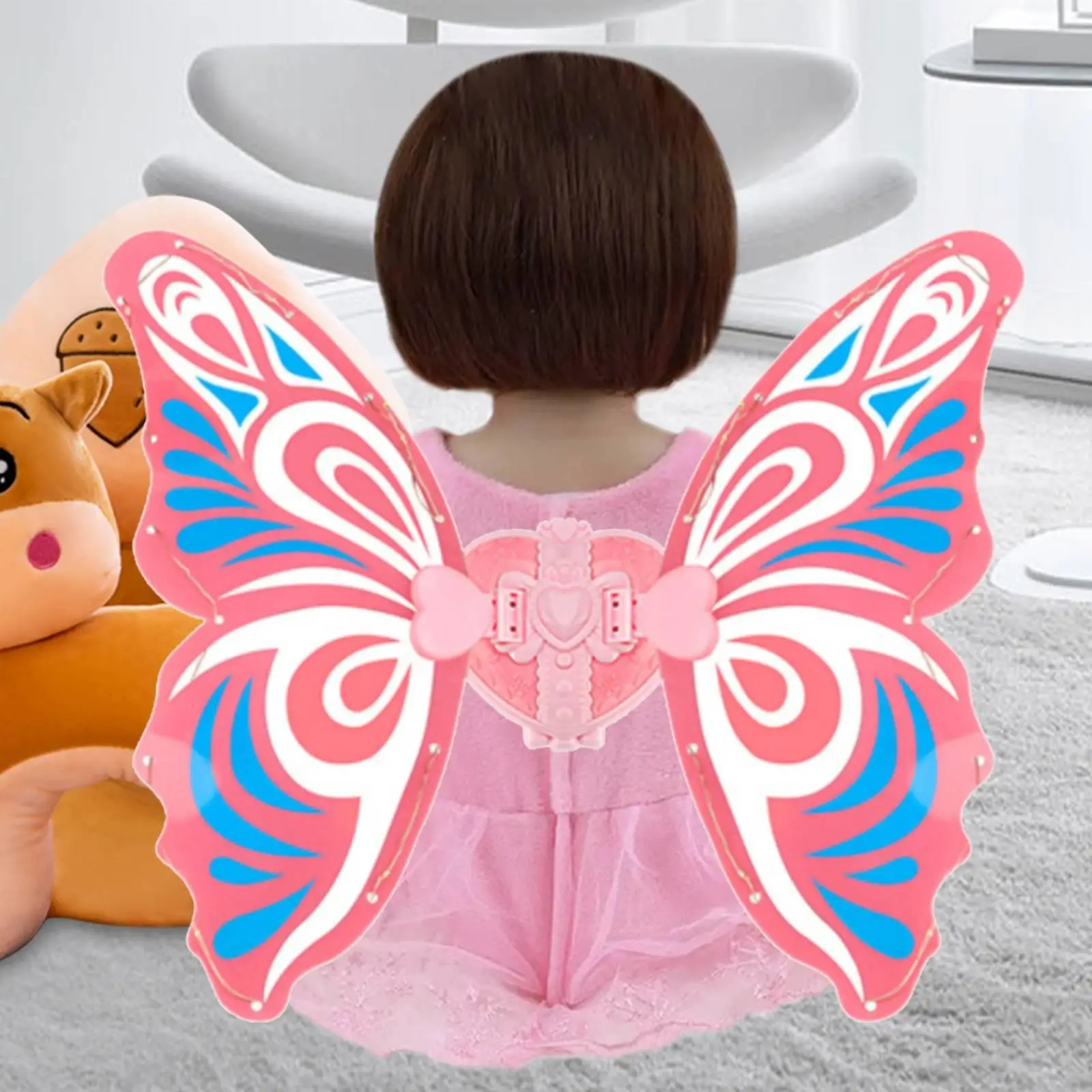 Butterfly Wing with Shoulder Straps Costume Accessories Fairy Wing Fancy Dress for Stage Show Role Play Holiday Themed Party
Butterfly Wing with Shoulder Straps Costume Accessories Fairy Wing Fancy Dress for Stage Show Role Play Holiday Themed Party
