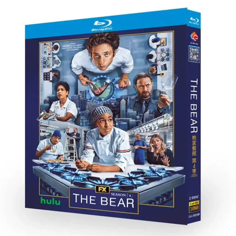BD Blu-ray High Definition American TV Series The Bear Restaurant Season 4 The Bear 2-Disc Box Set
BD Blu-ray High Definition American TV Series The Bear Restaurant Season 4 The Bear 2-Disc Box Set