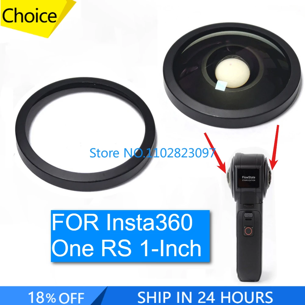 1pcs 100% New Replacement Repair Part FOR Insta360 One RS 1-Inch Lens Front Glass with Circle Ring Action Camera Accessoires
1pcs 100% New Replacement Repair Part FOR Insta360 One RS 1-Inch Lens Front Glass with Circle Ring Action Camera Accessoires