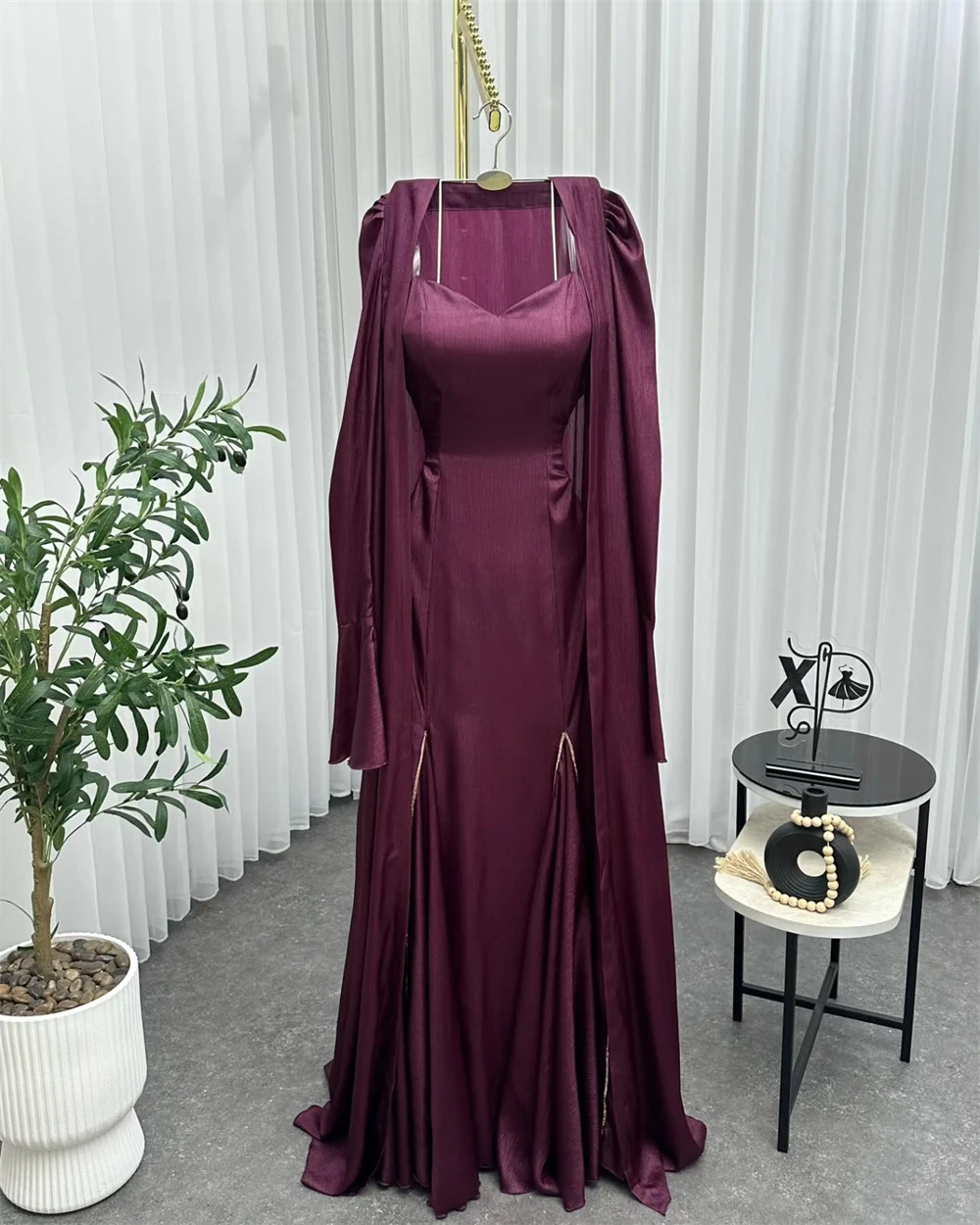 Customized Evening Dress Exquisite Jersey Strapless Off the Shoulder Long Sleeves Prom Gowns Straight Floor Length Party Dresses
Customized Evening Dress Exquisite Jersey Strapless Off the Shoulder Long Sleeves Prom Gowns Straight Floor Length Party Dresses