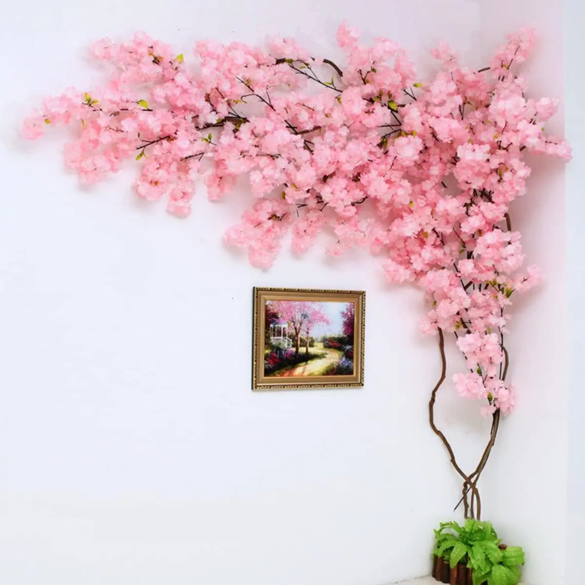 Pink Artificial Tree Handmade Artificial Cherry Blossom Tree Cherry Blossom Decor for Home Office Party Wedding
Pink Artificial Tree Handmade Artificial Cherry Blossom Tree Cherry Blossom Decor for Home Office Party Wedding