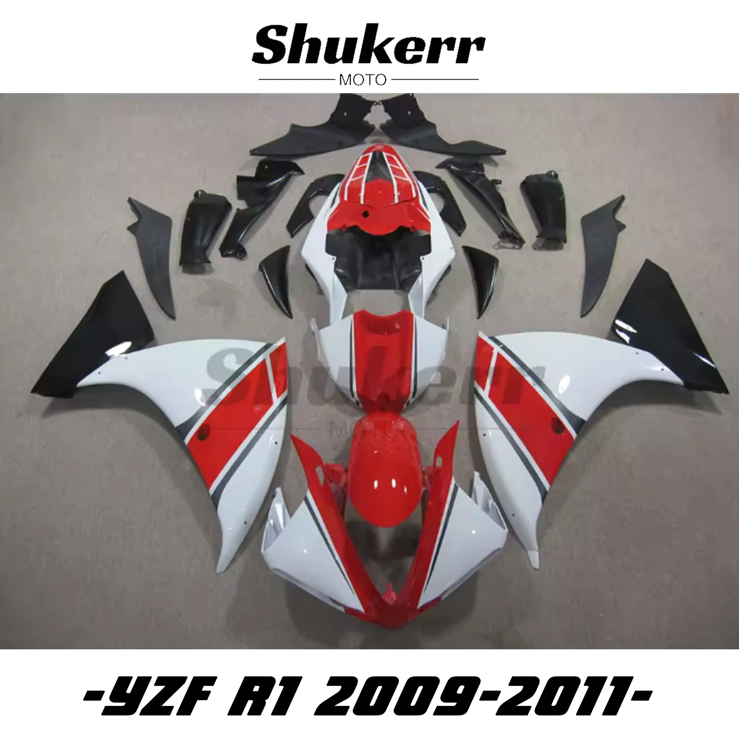 Shukerr Moto New Abs Plastics Motorcycle Fairing Kit Bodywork Fit for Yamaha Yzf-R1 2009-20011 Yzf1000 2010 White Red
Shukerr Moto New Abs Plastics Motorcycle Fairing Kit Bodywork Fit for Yamaha Yzf-R1 2009-20011 Yzf1000 2010 White Red