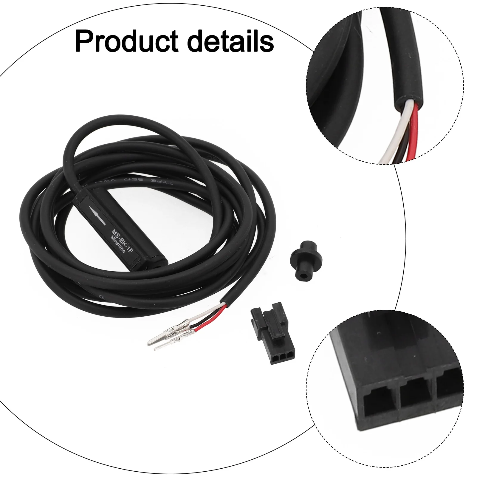 Electric Bicycle Sensor E-Bike Hydraulic Mechanical Brake NC Sensor Cut Off Switch MS-BK JST-SM 3 Pin Plug Cycling Part Access
Electric Bicycle Sensor E-Bike Hydraulic Mechanical Brake NC Sensor Cut Off Switch MS-BK JST-SM 3 Pin Plug Cycling Part Access