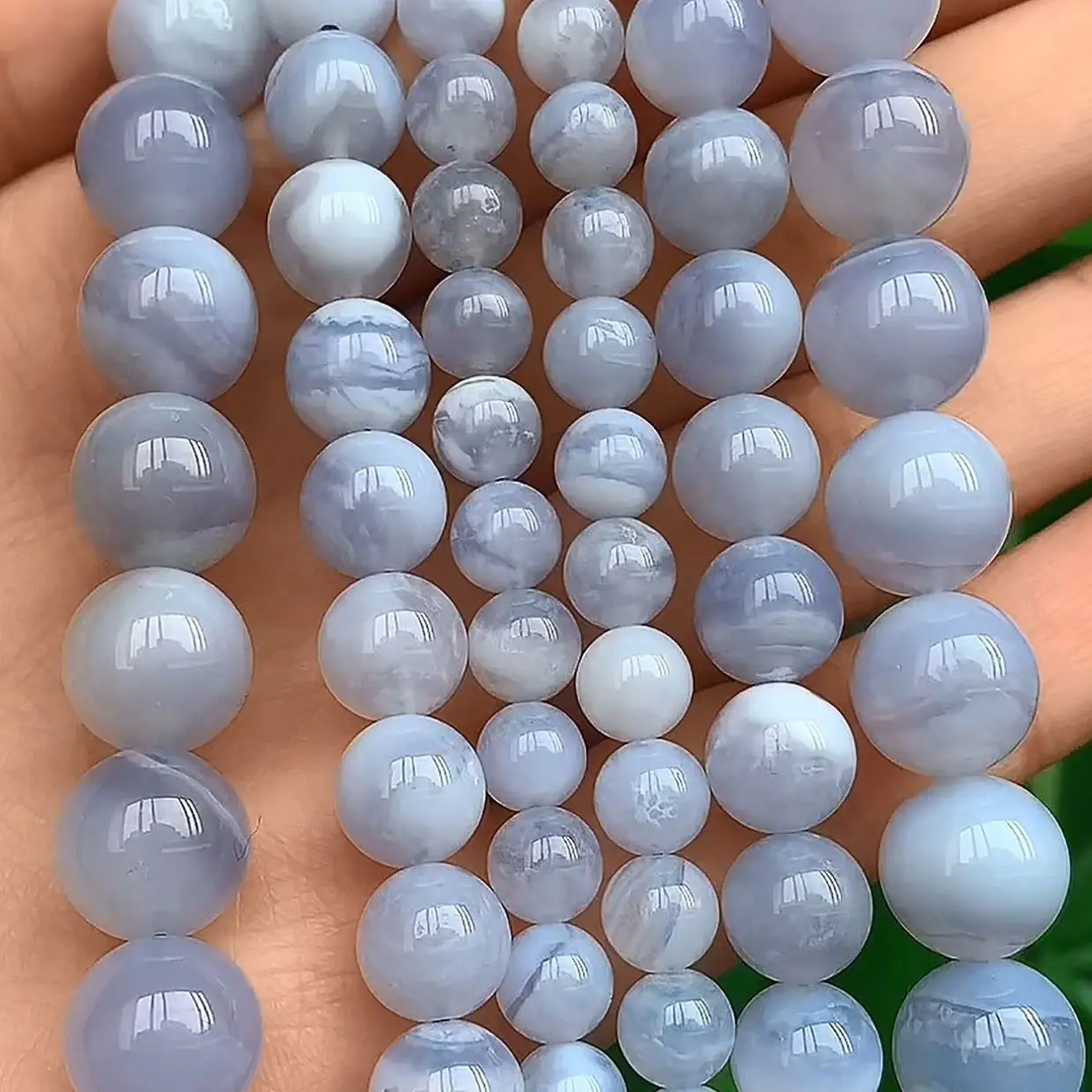 Natural Stone Light Purple Agates Beaded Loose Round Beads or Jewelry Making DIY Fashion Bracelet Accessories 6/8/10mm Wholesale
Natural Stone Light Purple Agates Beaded Loose Round Beads or Jewelry Making DIY Fashion Bracelet Accessories 6/8/10mm Wholesale