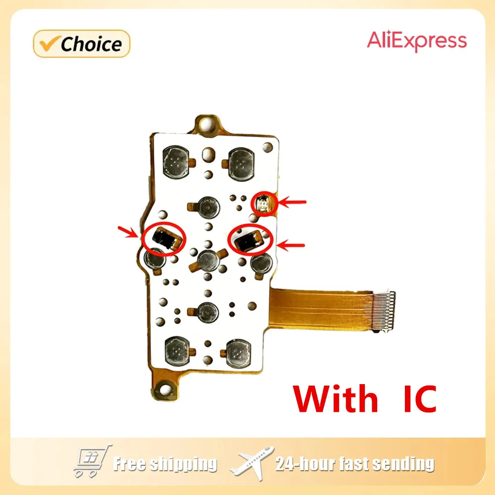 NEW COPY Cross Multifunctional Key Flex Cable Board for Canon G7X2/G7X II /G7XM2 Camera Repair Accessories
NEW COPY Cross Multifunctional Key Flex Cable Board for Canon G7X2/G7X II /G7XM2 Camera Repair Accessories