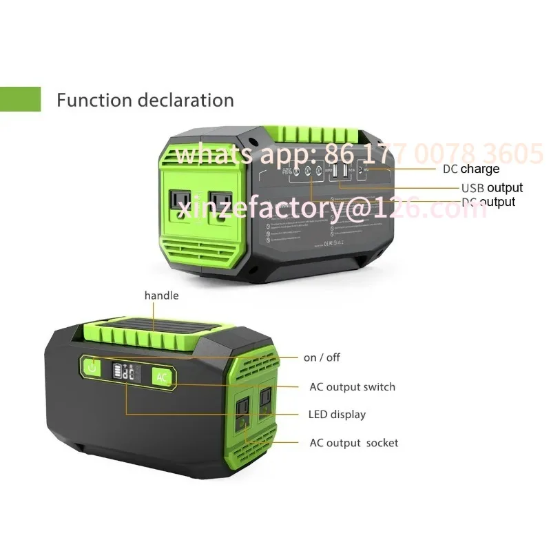Customizable Grid Portable Solar Generator Home Emergency Backup Power Camping Portable Power Station 1000W 500W 300W 3000W Off
Customizable Grid Portable Solar Generator Home Emergency Backup Power Camping Portable Power Station 1000W 500W 300W 3000W Off