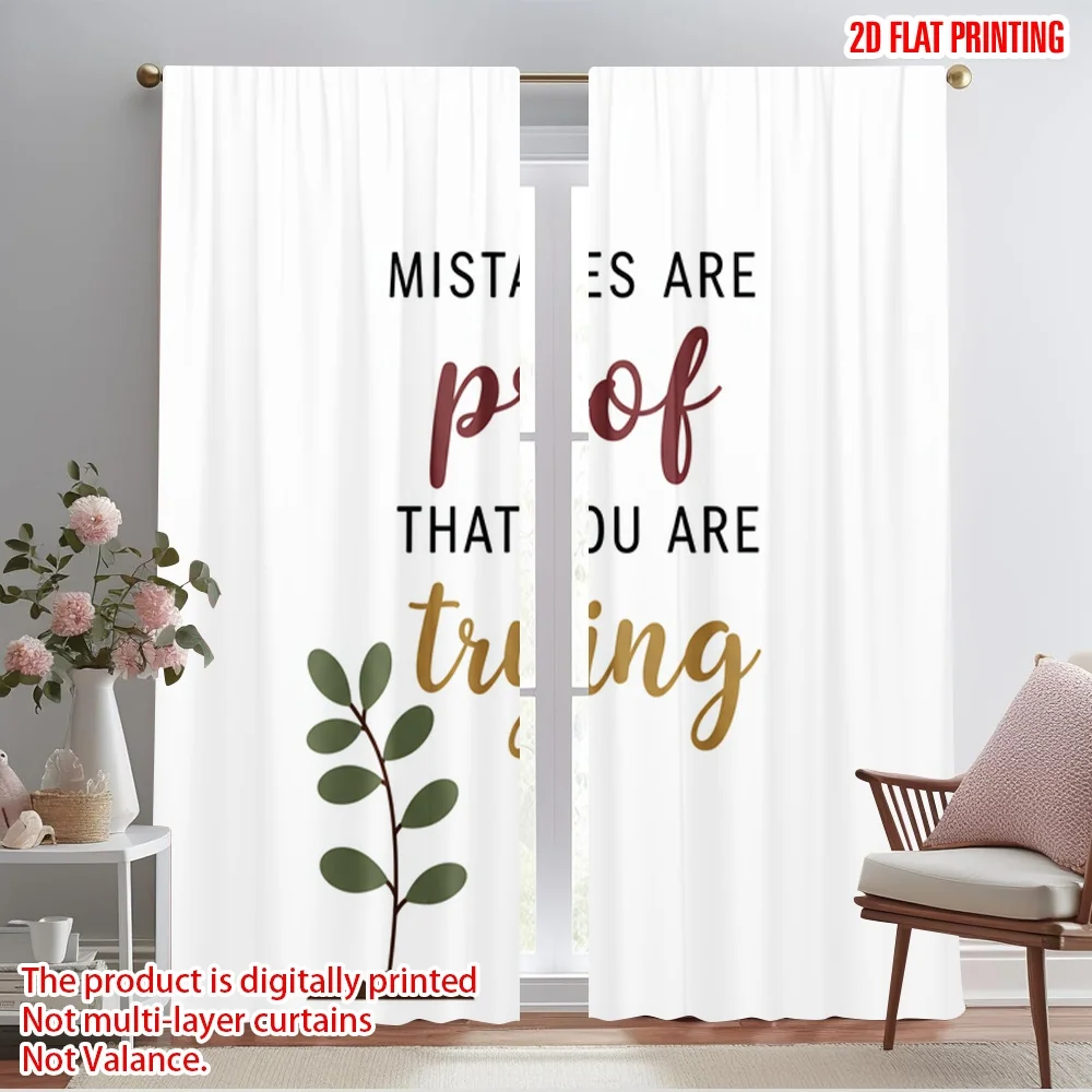 2pcs 2D flat printing Party Curtain Mistakes are proof you trying Polyester Without Electricity Family Party Perfect for Living
2pcs 2D flat printing Party Curtain Mistakes are proof you trying Polyester Without Electricity Family Party Perfect for Living