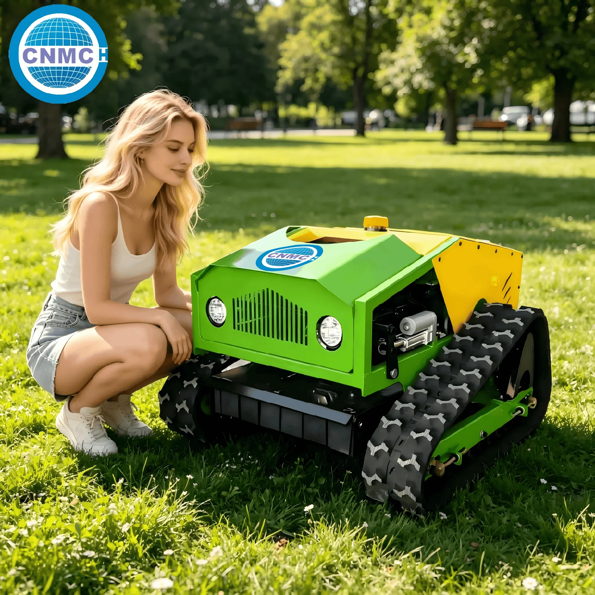 Robot Lawn Mower Grass Mowing Robot Lawnmower Mower Remote Control All-terrain Safety Auto-Stop Blade Easy to Operate
Robot Lawn Mower Grass Mowing Robot Lawnmower Mower Remote Control All-terrain Safety Auto-Stop Blade Easy to Operate