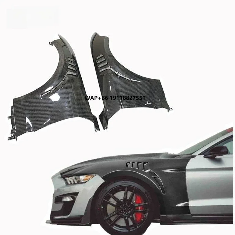 High Quality Carbon Fiber Front Vented Fender forMustang 15-17 Easy Installation with Screws
High Quality Carbon Fiber Front Vented Fender forMustang 15-17 Easy Installation with Screws