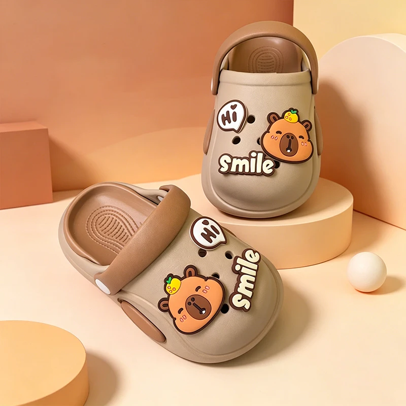 Toddler Kids Capybara & Avocado Cartoon Clogs, Non-Slip Breathable Summer Indoor Outdoor Casual Slippers
Toddler Kids Capybara & Avocado Cartoon Clogs, Non-Slip Breathable Summer Indoor Outdoor Casual Slippers
