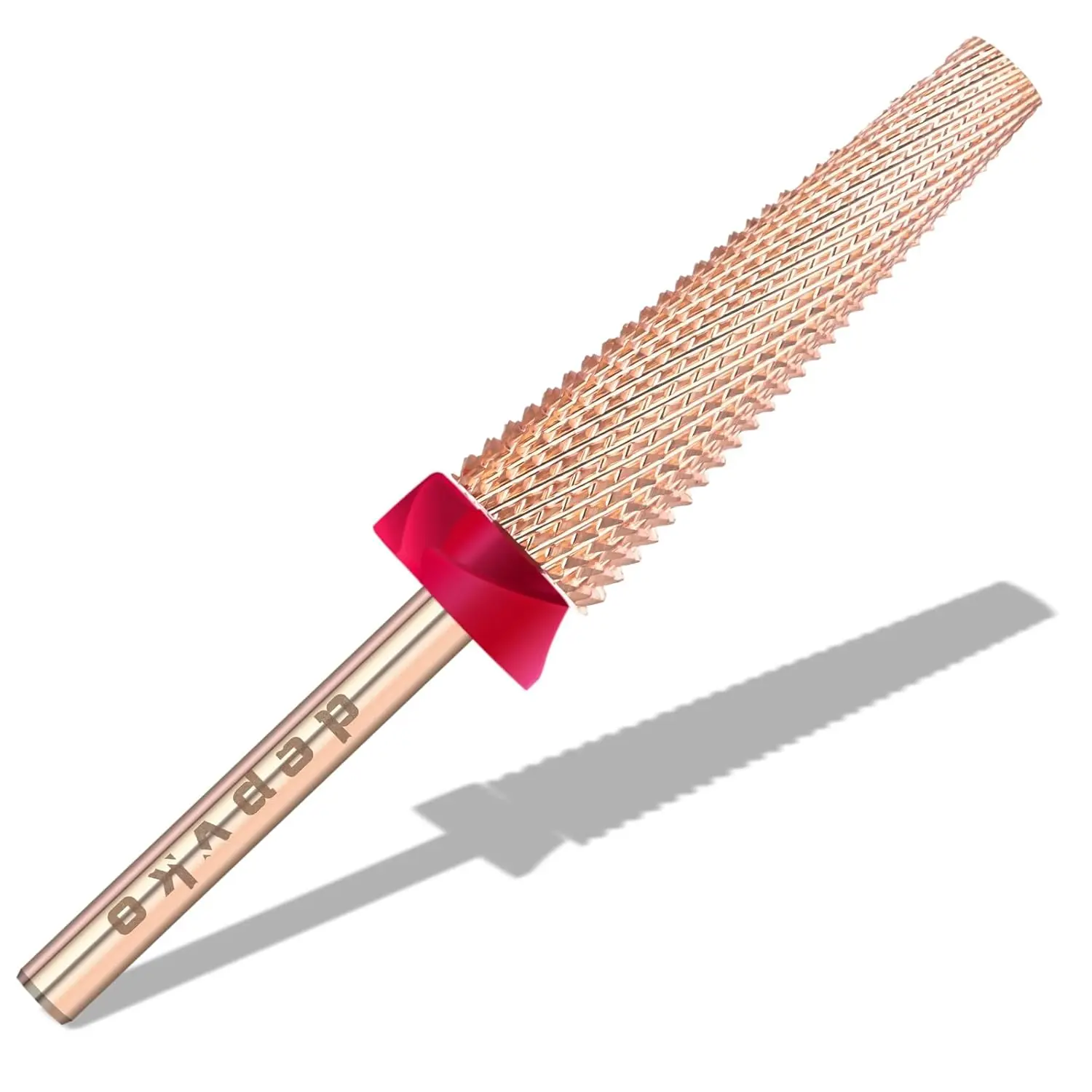 Professional 5-in-1 Nail Drill Bits with Carbide Tungsten, Two-Way Rotate for Safe Manicure Pedicure - Rose Gold Fine-F
Professional 5-in-1 Nail Drill Bits with Carbide Tungsten, Two-Way Rotate for Safe Manicure Pedicure - Rose Gold Fine-F