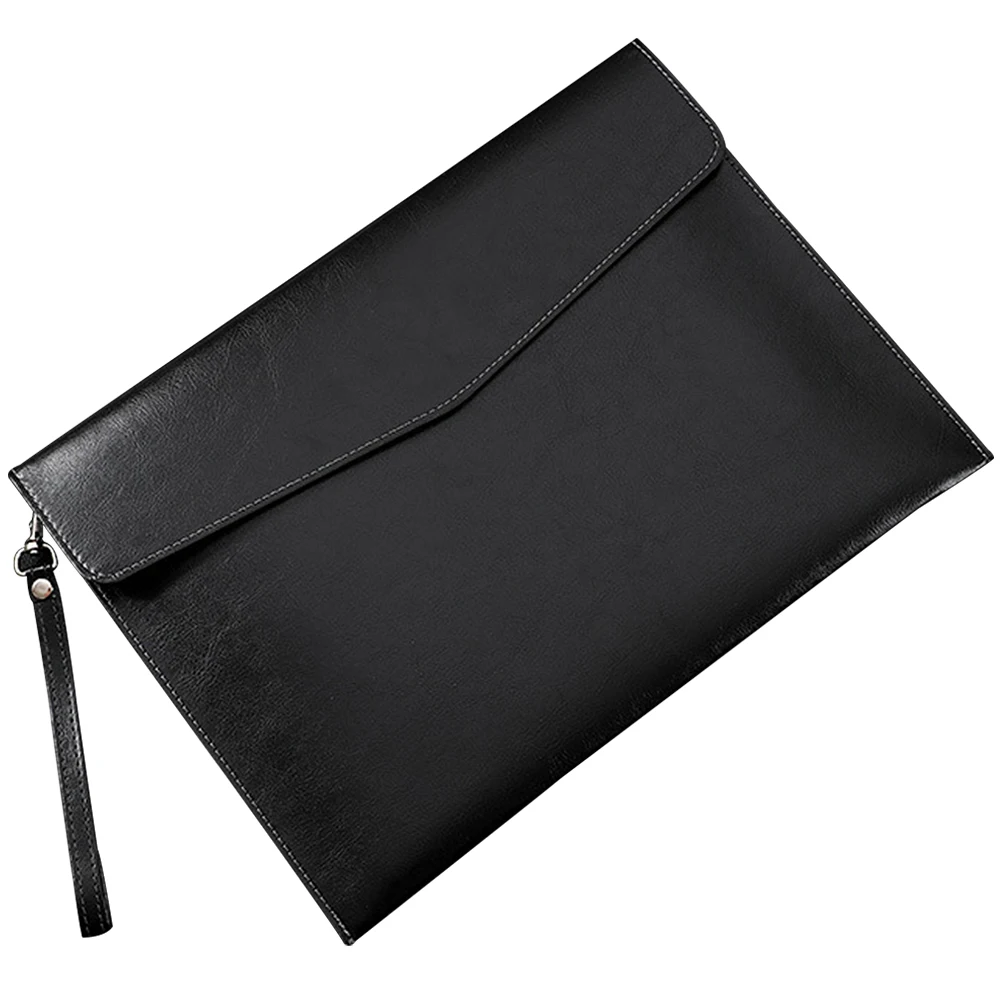 A4 Large Capacity File Organizer Pu Document Folder Bag Waterproof Buckled Pouch Portable Files Case For Office Business Workers
A4 Large Capacity File Organizer Pu Document Folder Bag Waterproof Buckled Pouch Portable Files Case For Office Business Workers