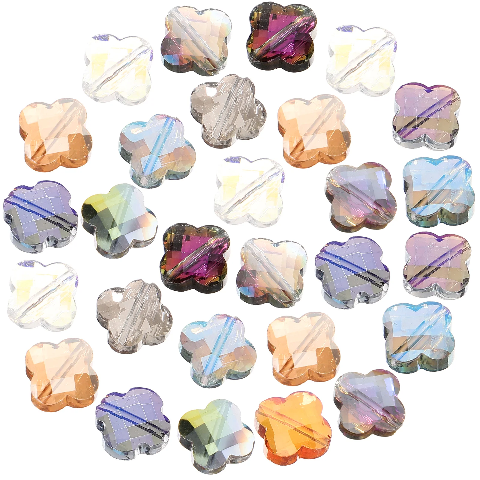 30pcs Colorful Beads for Glass Loose Beads Diy Bracelets Jewelry Making Crafts Supplies
30pcs Colorful Beads for Glass Loose Beads Diy Bracelets Jewelry Making Crafts Supplies