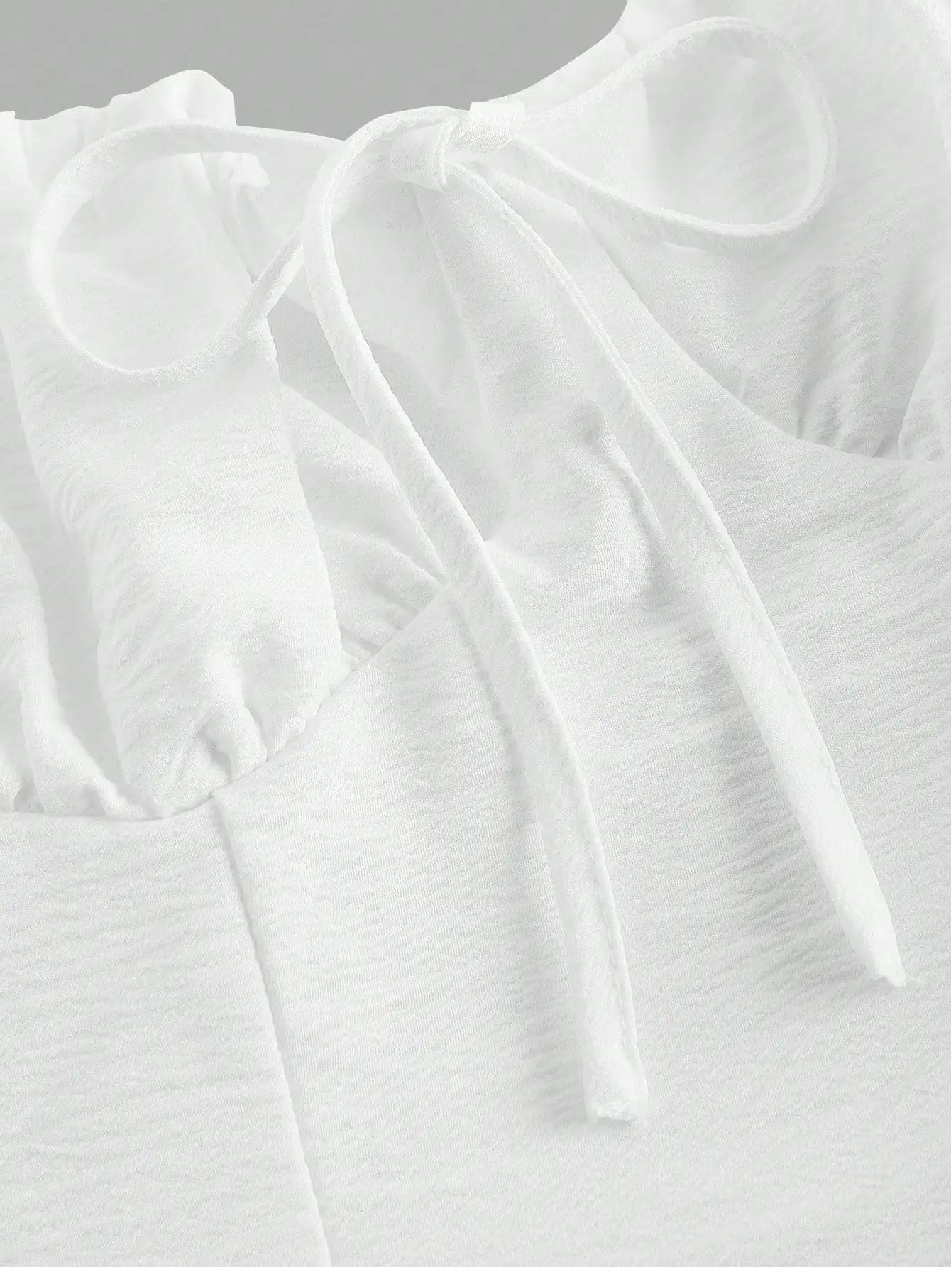 Halter Neck Ruched Bow Swing Dress White Elegant Party Dress
Halter Neck Ruched Bow Swing Dress White Elegant Party Dress