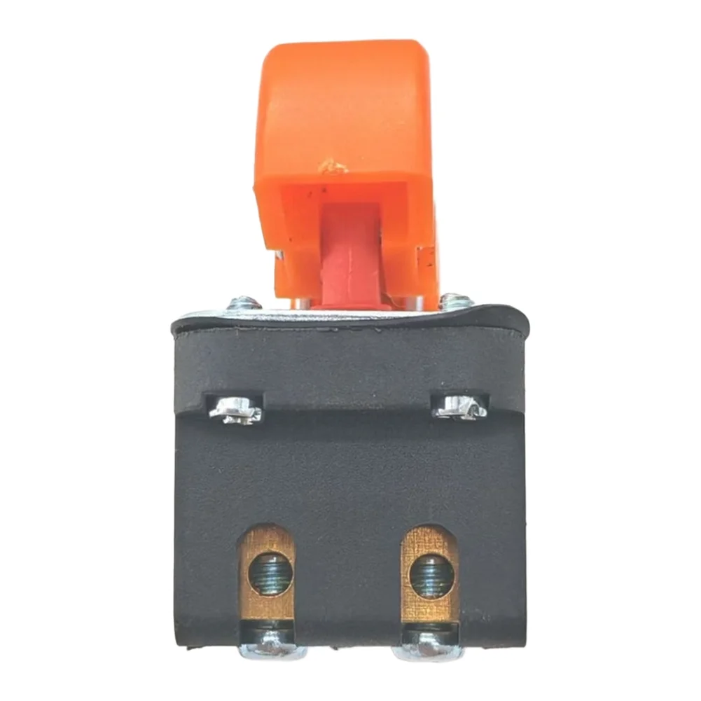 Angle Grinder Switch for 230mm Double-Ended Angle Grinders SR-123 with Orange Trigger and Locking Safety Mechanism
Angle Grinder Switch for 230mm Double-Ended Angle Grinders SR-123 with Orange Trigger and Locking Safety Mechanism