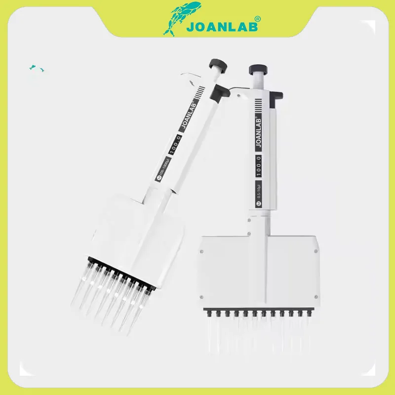 JOANLAB Multichannel Pipette Lab Equipment Manual Digital Adjustable Micropipette 8 Channels Pipette 12 Channels
JOANLAB Multichannel Pipette Lab Equipment Manual Digital Adjustable Micropipette 8 Channels Pipette 12 Channels