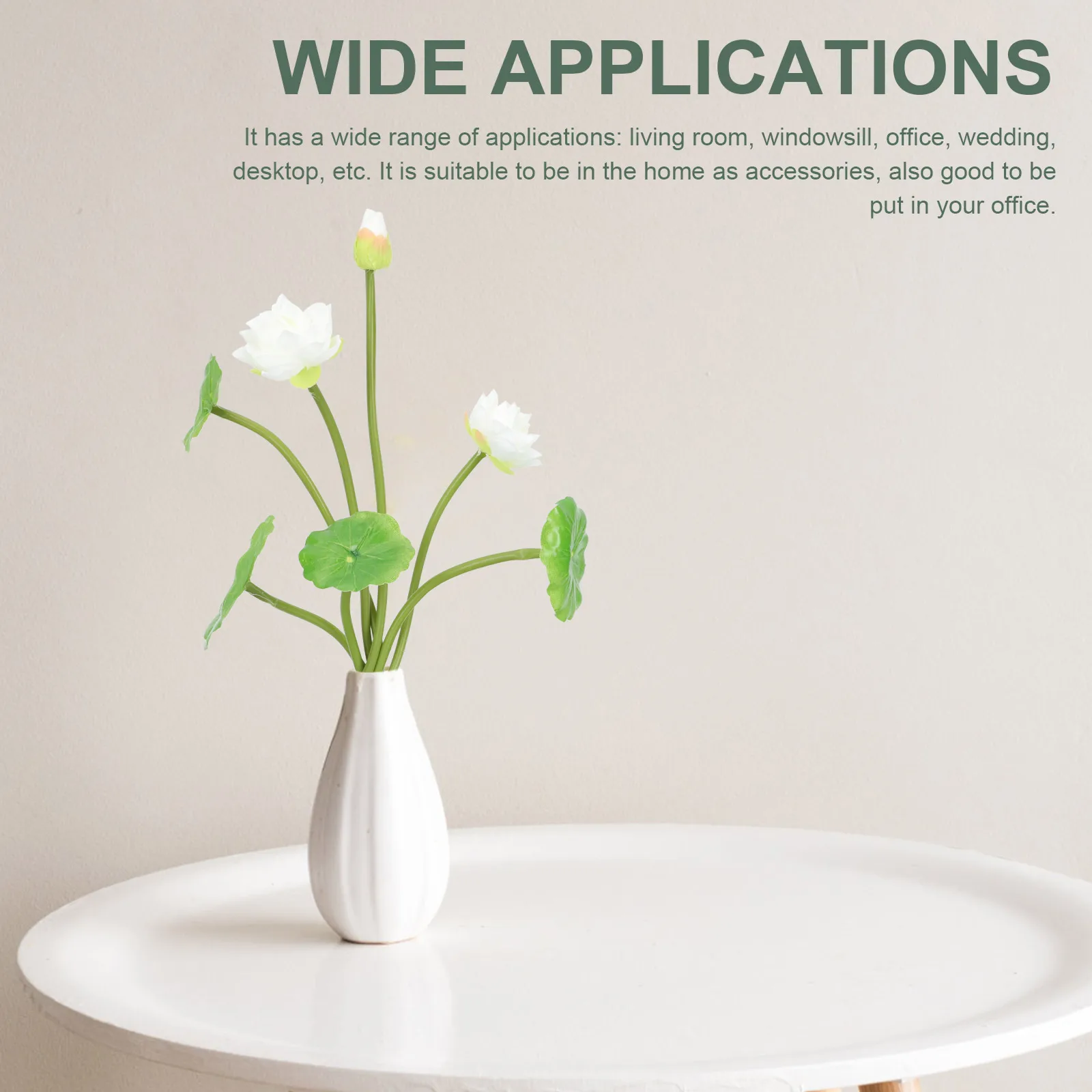 2 Artificial Lotus Adornments Lifelike Plants Wedding Party Photo Props Home Office Garden Accessories Simulation Flower 
2 Artificial Lotus Adornments Lifelike Plants Wedding Party Photo Props Home Office Garden Accessories Simulation Flower