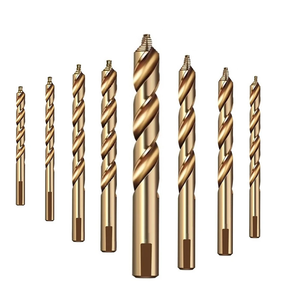 High-Speed Steel Drill Bits M35 Drill Bits Easy Positioning Fast Drilling Speed High Precision Smooth Drilling
High-Speed Steel Drill Bits M35 Drill Bits Easy Positioning Fast Drilling Speed High Precision Smooth Drilling