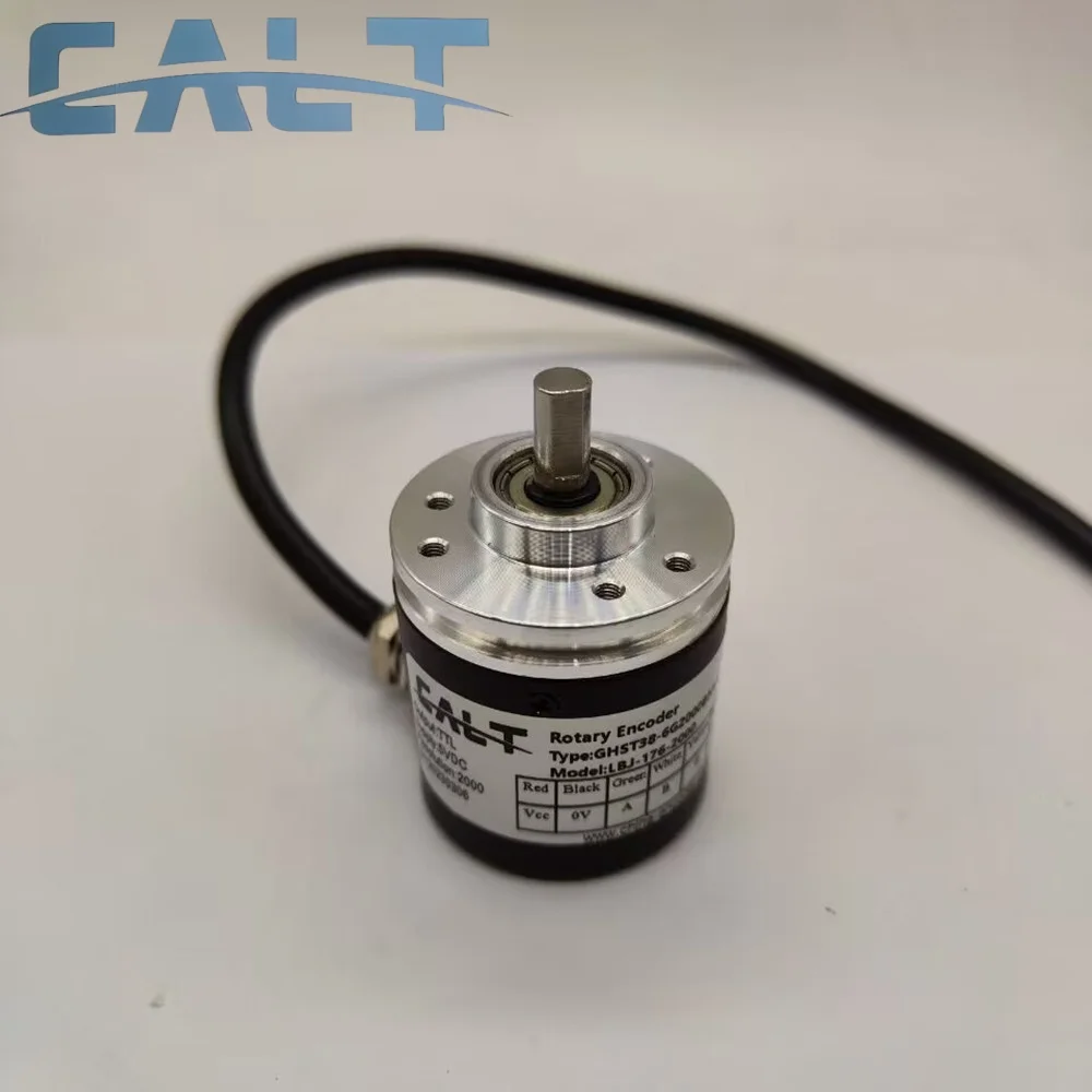 CALT GHST38 38Mm Outer 6Mm Shaft Rotary Encoder Pushpull Line Driver HTL NPN PNP Output For Industrial Automation Control
CALT GHST38 38Mm Outer 6Mm Shaft Rotary Encoder Pushpull Line Driver HTL NPN PNP Output For Industrial Automation Control
