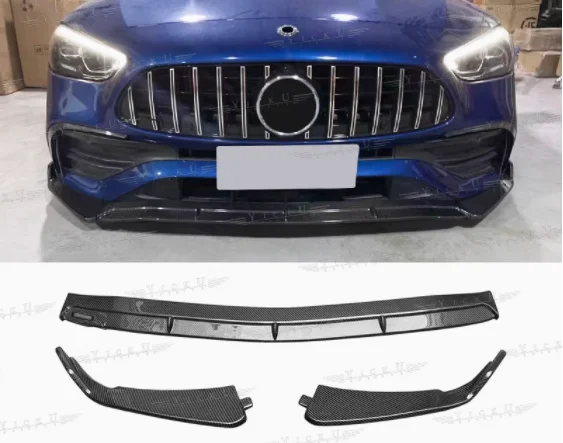 Real Forged Carbon Fiber Car Front Bumper Splitters Lip Spoiler For Mercedes-Benz W206 C200 C260 2022 2023 2024 2025 B BodyKit
Real Forged Carbon Fiber Car Front Bumper Splitters Lip Spoiler For Mercedes-Benz W206 C200 C260 2022 2023 2024 2025 B BodyKit