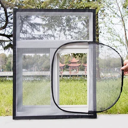 Zipper mosquito net can be customized size DIY door and window screen self-adhesive tulle window summer anti mosquito window
Zipper mosquito net can be customized size DIY door and window screen self-adhesive tulle window summer anti mosquito window